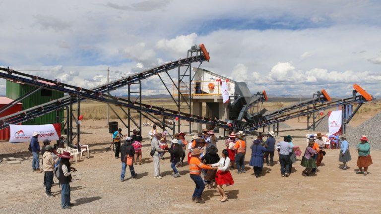 Entrega de chancadora