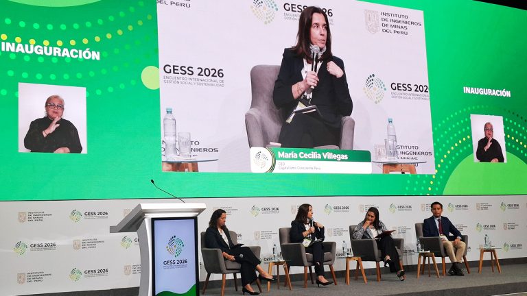 GESS Ponencia - Confianza y desarrollo sostenible centran el debate sobre el futuro del Perú